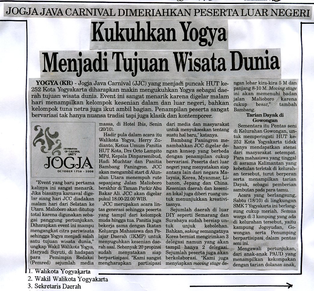 Kliping jogja terbaru